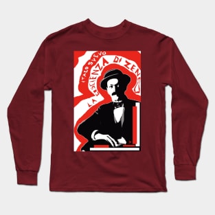 Italo Svevo – Red Long Sleeve T-Shirt